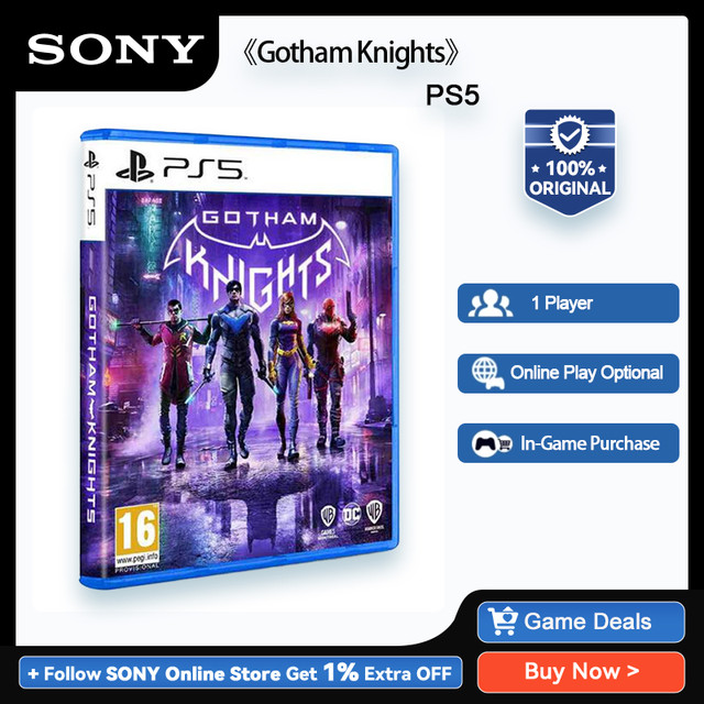 Sony PlayStation 5 Gotham Knights PS5 Game Deals for Platform PlayStation5  PS5 Game Disks PS 5 GOTHAM KNIGHTS - AliExpress